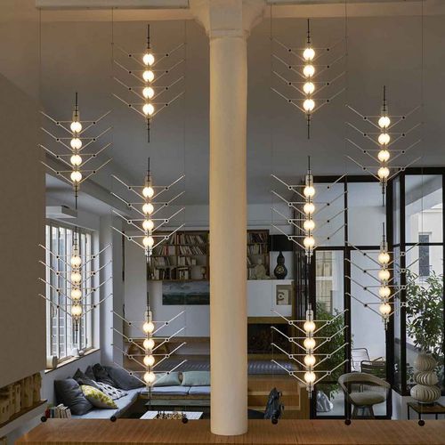 Suspension - VVV - DCW éditions - en aluminium anodisé / contemporaine / d'intérieur