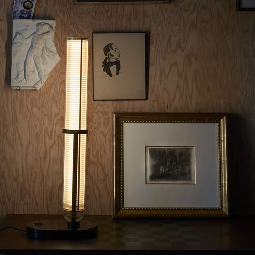 Lampe sur pied - FRECHIN - DCW éditions - en aluminium anodisé / contemporaine / d'intérieur