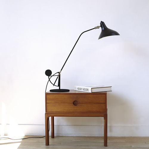 Lampe de table - MANTIS - DCW éditions - en aluminium / en acier / contemporaine