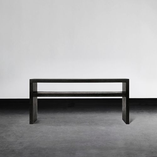 Console contemporaine - LODI I - XVL HOME COLLECTION - en bois / avec piètement en bois / rectangulaire