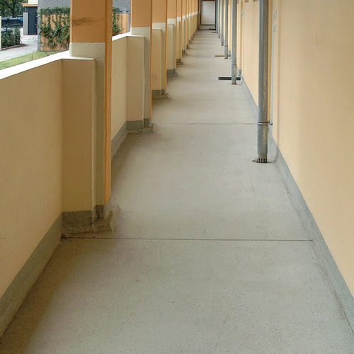 Revêtement de sol en PMMA - KEMPERDUR AC - KEMPER SYSTEM - pour extérieur / de terrasse / pour zones à trafic lourd