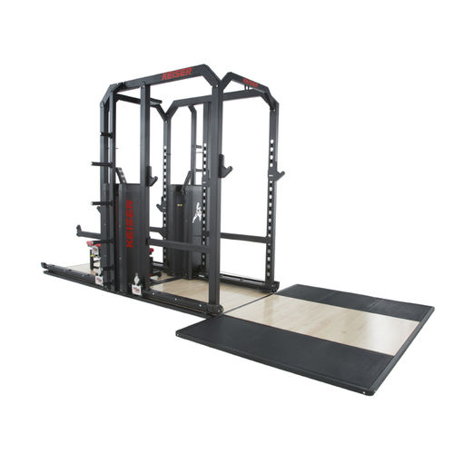 Appareil d'entrainement multifonction - RACK AND A HALF - Keiser - d'intérieur