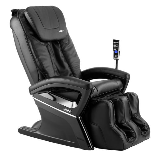 Fauteuil de massage en cuir - PRINCE M400 - BH Fitness - avec repose-pieds / avec repose-tête