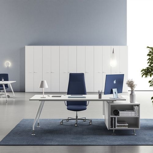 Bureau de direction - DV914 DAKAR - Della Valentina Office - sur pied / contemporain / en chêne