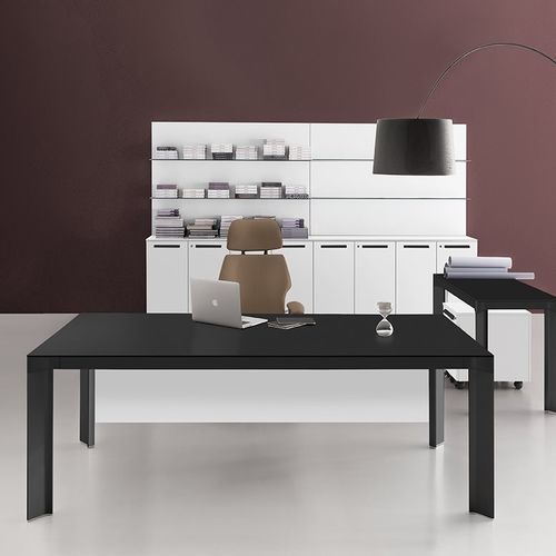 Bureau de direction - DV903 TAY - Della Valentina Office - sur pied / contemporain / en bois