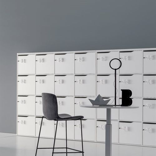 Casier vestiaire en bois - DV549 - Della Valentina Office - à clé / pour stockage / sécurisé