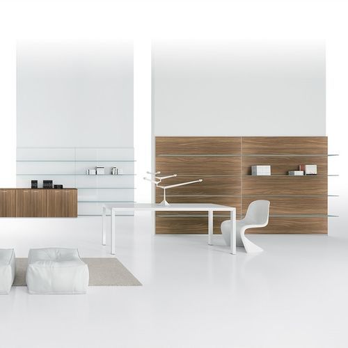 Étagère murale - DV530 BOISERIE - Della Valentina Office - modulable / à roulettes / contemporaine