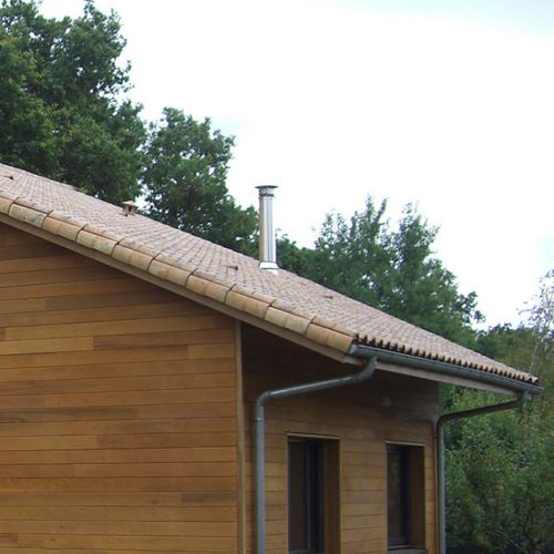 Bardage en lames - ELEGANCE : WESTERN RED CEDAR CLEAR 2 - SIVALBP - en bois / rainuré