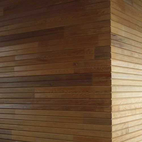 Bardage en lames - AUTHENTIC : WESTERN RED CEDAR CLEAR 2 - SIVALBP - en bois / rainuré