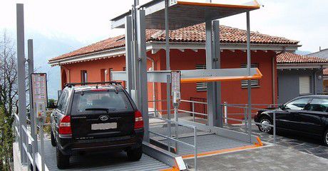 Système de stationnement avec plate-forme - SINGLEVARIO 2061/  MULTIBASE 2072I/G63 - KLAUS Multiparking GmbH