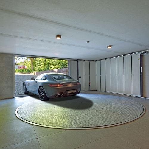 Plateforme pour parking tournante - PARKDISC D450 - KLAUS Multiparking GmbH - électrique