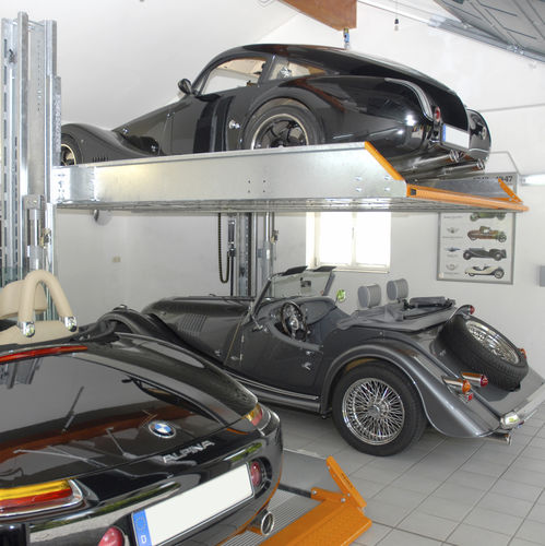 Système de stationnement avec plate-forme - SINGLEVARIO 2061 - KLAUS Multiparking GmbH