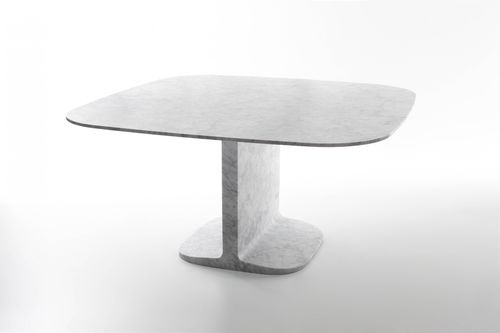 Table à manger contemporaine - DINO - Marsotto - en marbre / carrée / résidentielle