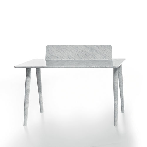 Bureau contemporain - TOIO - Marsotto - en marbre / 4 pieds / professionnel