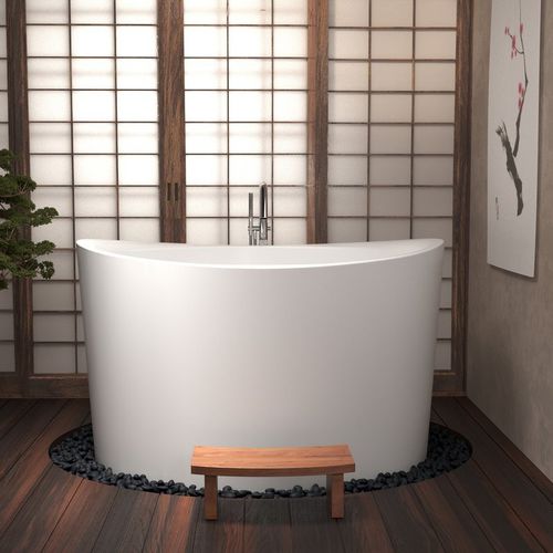 Baignoire ovale - TRUE OFURO DUO - Aquatica Marmite SP. Z.o.o - à poser / pour habitat / en composite