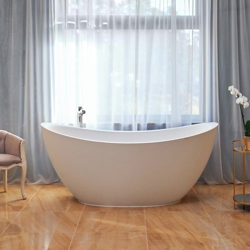 Baignoire ovale - LILLIAN - Aquatica Marmite SP. Z.o.o - à poser / pour habitat / à usage professionnel