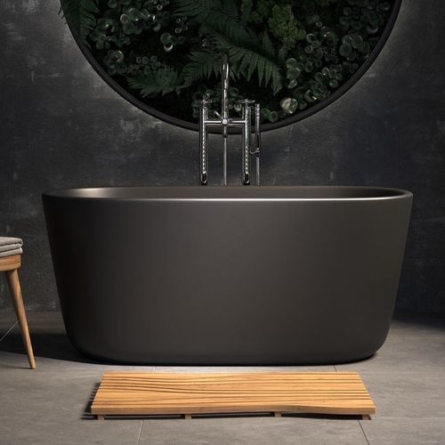 Baignoire ovale - LULLABY-NANO™ - Aquatica Marmite SP. Z.o.o - à poser / pour habitat / en Solid Surface