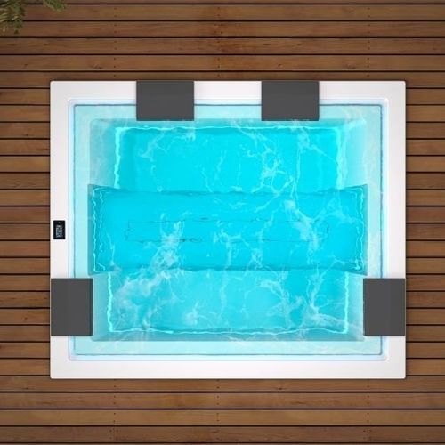Spa encastrable - VIBE INFINITY INGROUND - Aquatica Marmite SP. Z.o.o - rectangulaire / 5 places / 4 places