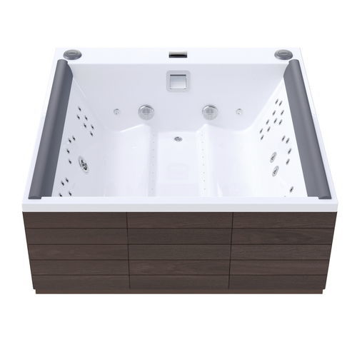 Spa hors-sol - Downtown-2-Spa-Wood - Aquatica Marmite SP. Z.o.o - carré / 6 places / en composite