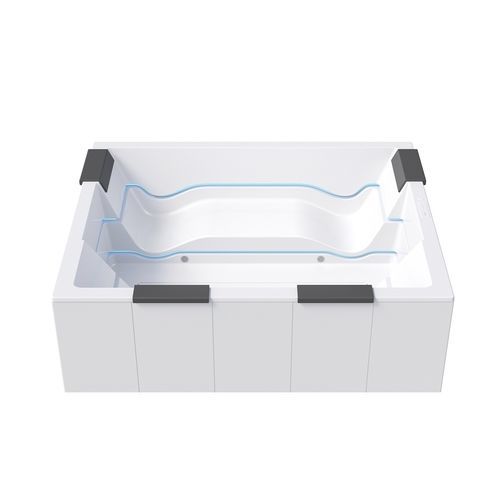 Spa hors-sol - VIBE-MARIDUR - Aquatica Marmite SP. Z.o.o - rectangulaire / 5 places / 4 places