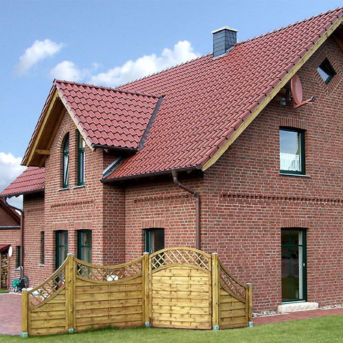 Tuile panne - BORNHOLM - Röben - en clinker / rouge / noire