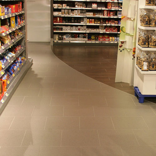 Carrelage en grès cérame - VIGRANIT - Röben - poli / d'intérieur / d'extérieur