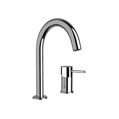 Mitigeur sans garniture d'écoulement - 305UM - Rubinetterie Mariani - de vasque / à poser / en métal chromé