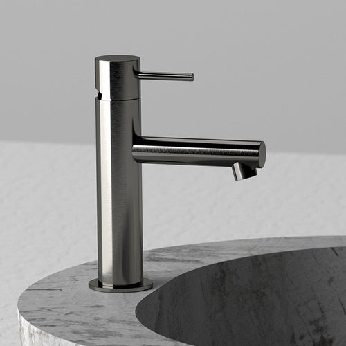 Mitigeur de vasque - 382UMX - Rubinetterie Mariani - à poser / en inox / 1 trou
