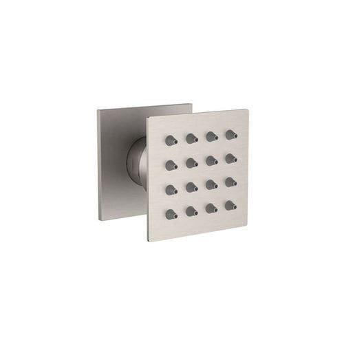 Douchette latérale en acier inoxydable - GQXS01 - Rubinetterie Mariani - carrée / brossée / professionnelle