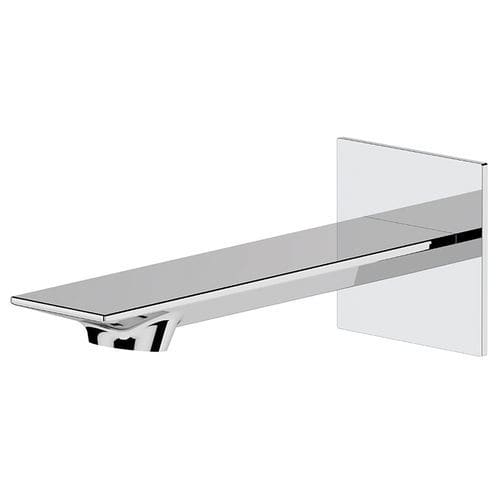 Bec pour vasque en laiton chromé - 130IC - Rubinetterie Mariani - mural / finition chrome