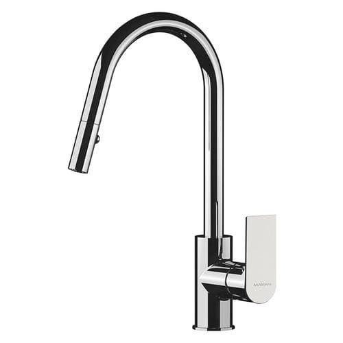 Mitigeur à poser - 585AV - Rubinetterie Mariani - en laiton chromé / de cuisine / 1 trou