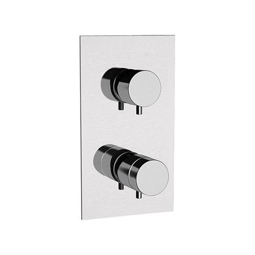 Mitigeur de douche - 126AV5P2 - Rubinetterie Mariani - mural / thermostatique / en laiton chromé
