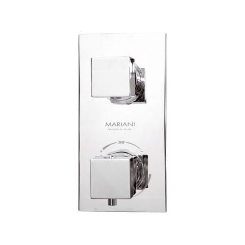 Mitigeur pour douche - 126Q1 - Rubinetterie Mariani - mural / thermostatique / en laiton chromé