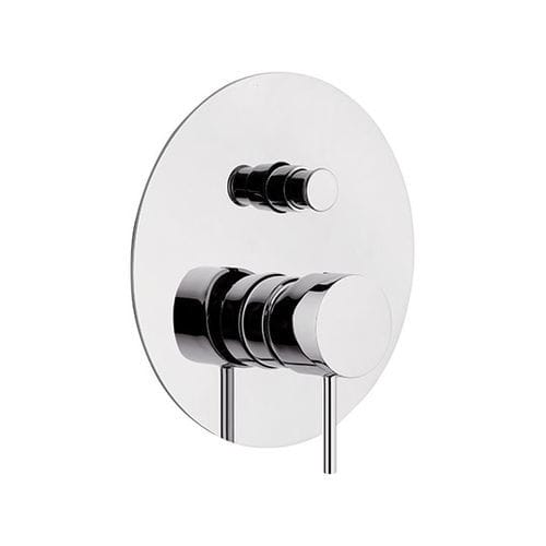 Mitigeur de douche - 173NX - Rubinetterie Mariani - mural / en laiton chromé / 2 trous