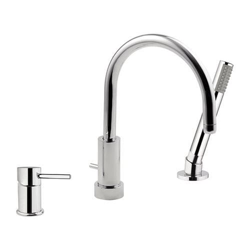Mitigeur pour baignoire - 237NX - Rubinetterie Mariani - à poser / en laiton chromé / 3 trous