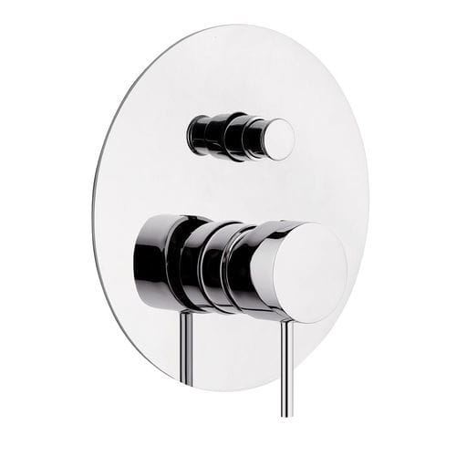 Mitigeur de douche - 173UM - Rubinetterie Mariani - à encastrer / en laiton chromé / 2 trous
