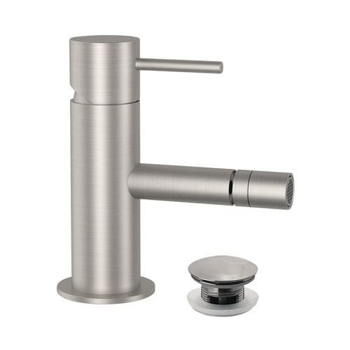 Mitigeur pour bidet - 482UMX - Rubinetterie Mariani - à poser / en inox / 1 trou