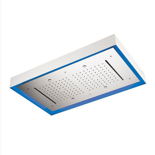 Pommeau de douche de plafond - CAR77N2C - Rubinetterie Mariani - rectangulaire / pluie / cascade