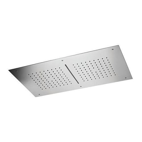 Pommeau de douche encastrable au plafond - SSR70C - Rubinetterie Mariani - de plafond / rectangulaire / pluie