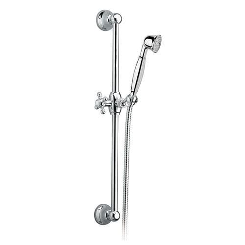 Colonne de douche en métal - 761TS - Rubinetterie Mariani - finition chrome / murale / classique