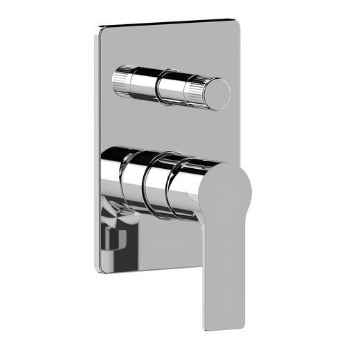 Mitigeur de douche - 163TD - Rubinetterie Mariani - encastrable / en laiton chromé / 2 voies