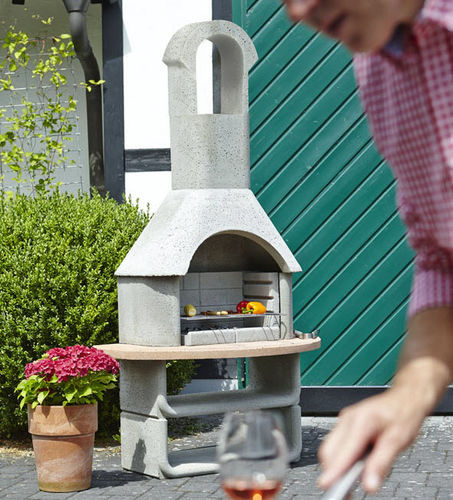 Barbecue à charbon - LAS PALMAS - Buschbeck - fixe / en béton