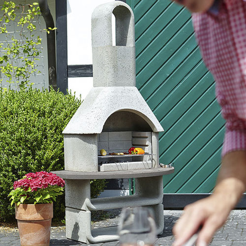 Barbecue à charbon - CAPRI - Buschbeck - fixe / en béton