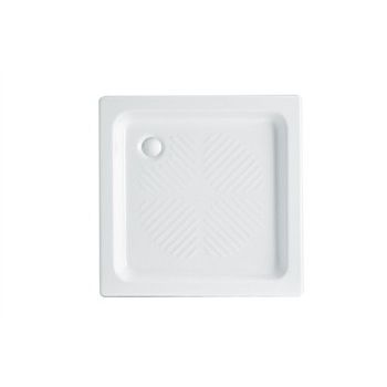 Receveur de douche carré - CONTRACT 65X65 - Ceramic Vulcano - à encastrer / en céramique