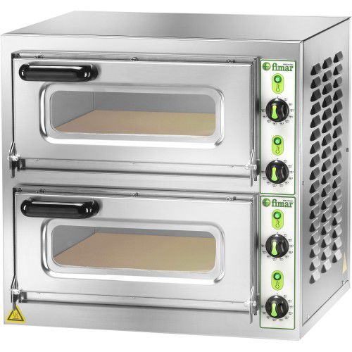 Four à pizza professionnel - MICROV 2C - Fimar - électrique / pose libre / avec sole fixe