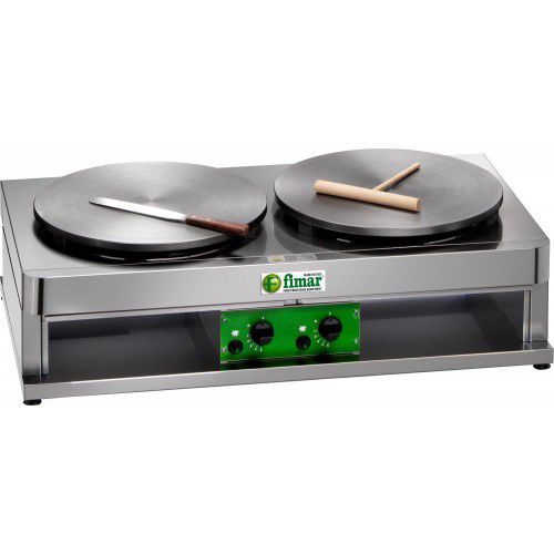 Crêpière électrique - CR400G2 - Fimar - professionnelle / double