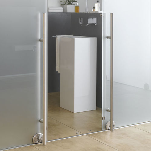 Poignée de tirage pour porte en verre - TG.1150 - MWE Edelstahlmanufaktur - pour porte coulissante / en inox / contemporaine