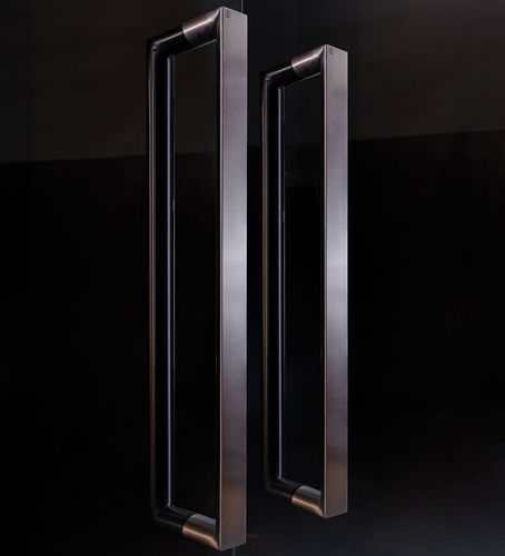 Poignée de tirage pour porte en verre - CONTORNO  TG.1528 - MWE Edelstahlmanufaktur - en inox / contemporaine / affleurante