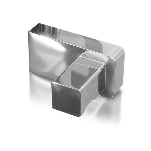Charnière pour porte de douche - AKZENT - MWE Edelstahlmanufaktur - en acier inoxydable / résidentielle / polie