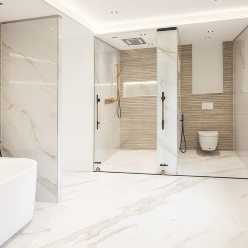 Système coulissant en métal - TERRA DU.1060 - MWE Edelstahlmanufaktur - pour porte de douche / résidentiel